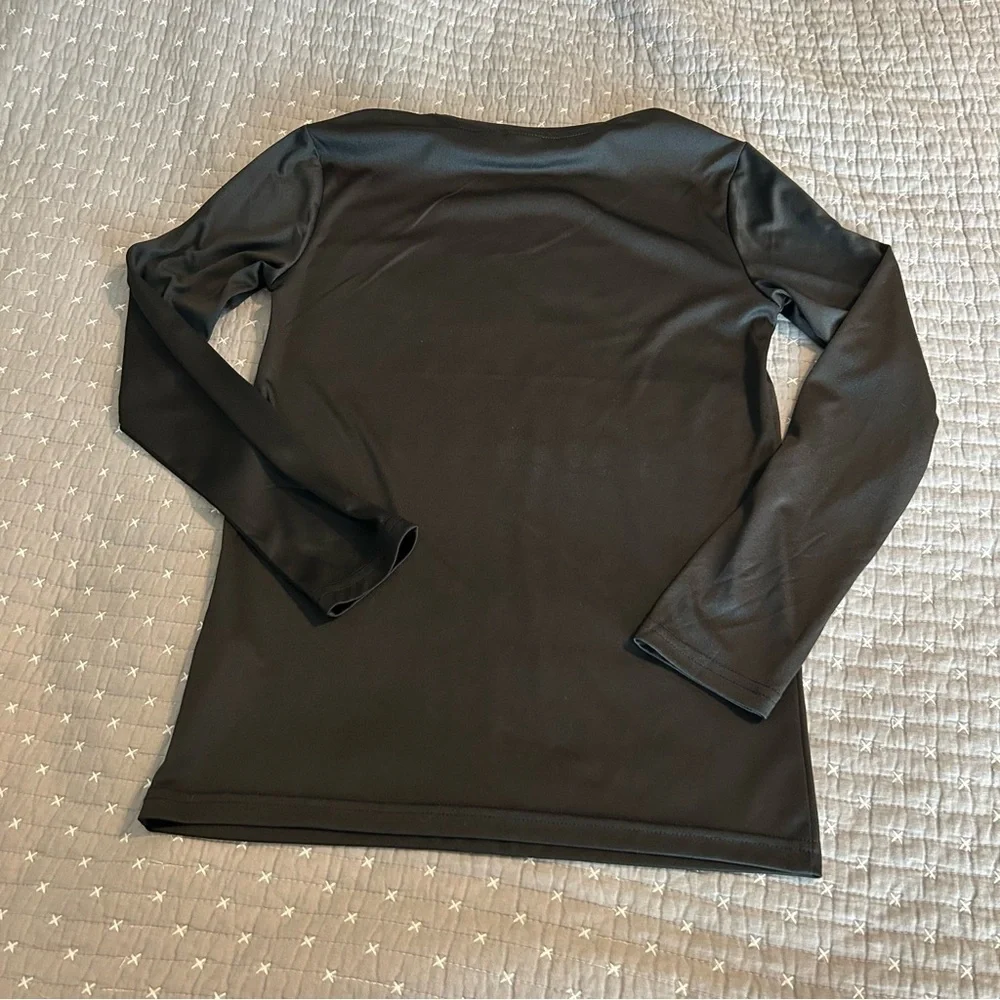 (Bundle 3 for $15) Puma Black Long Sleeve Dry-Fit M (10/12)